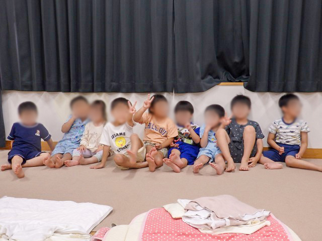 お泊り保育
